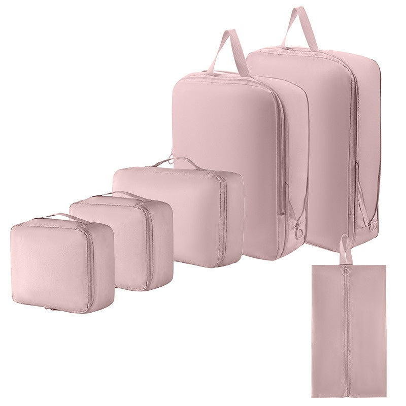 Bagage de voyage Buggy Bag Mémoire Costume de vêtements comprimé en six pièces