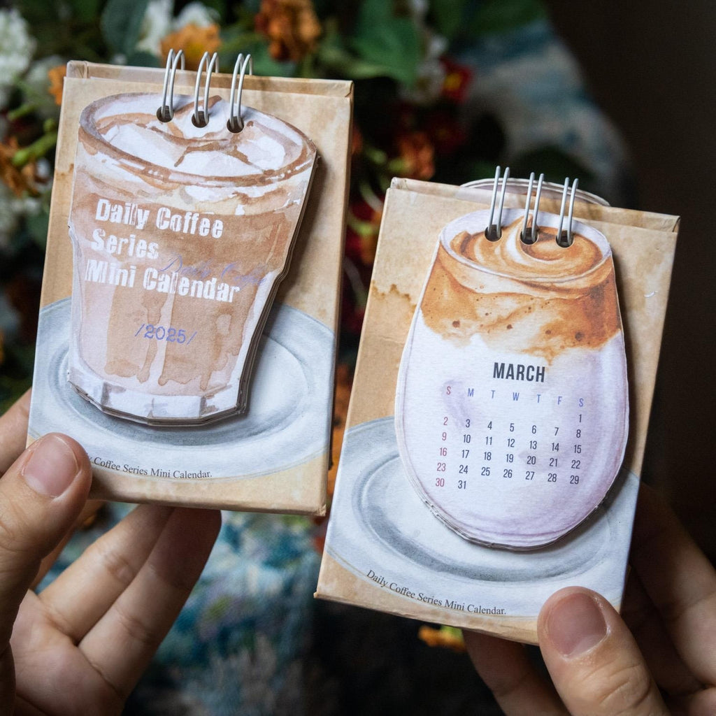 Café Café Mini petit bureau Calendrier par jour