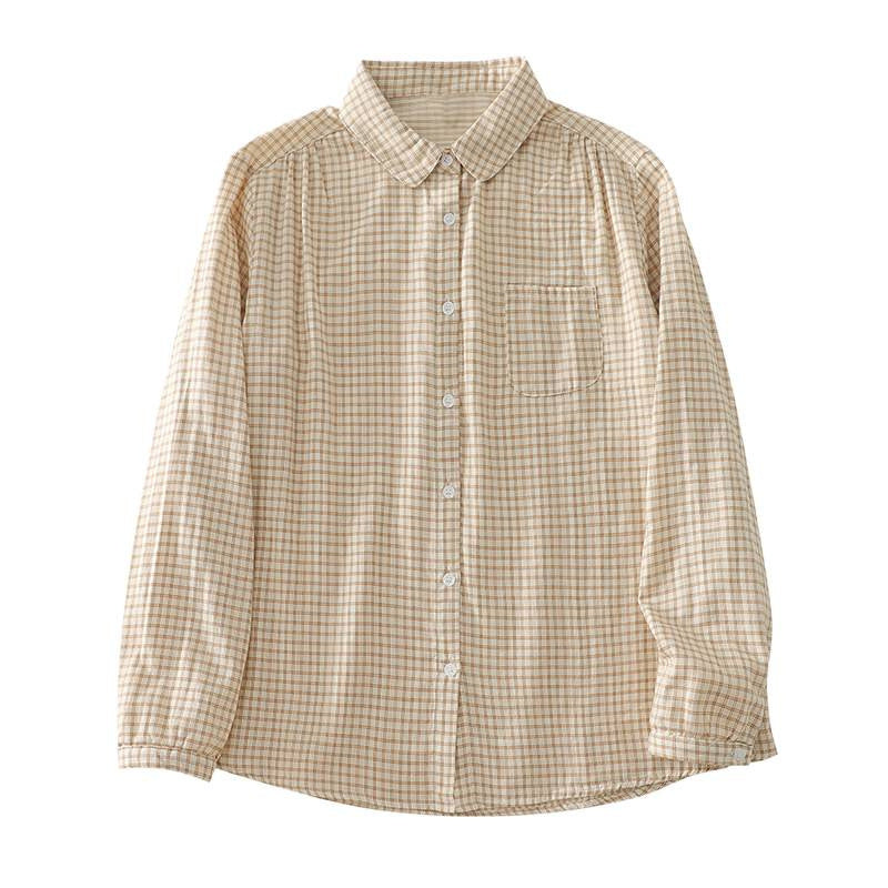 Blouse pour femmes minces double couche
