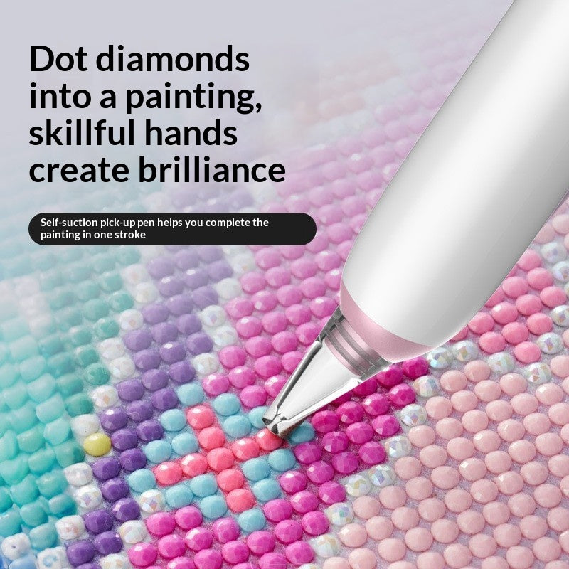 Stylo d'aspiration de peinture diamant électrique