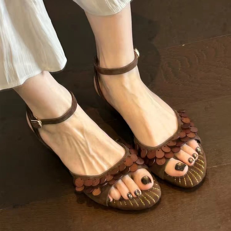Sandales d'orteils ouvertes pour femmes