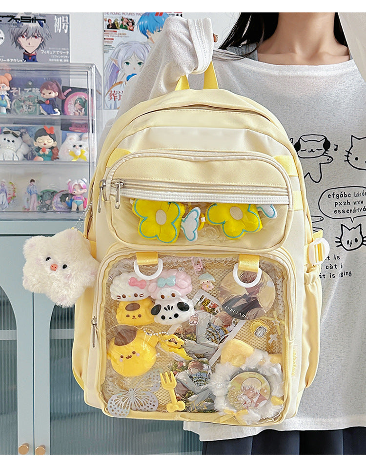 Sac à dos polyvalent japonais Sheer Léger Simple