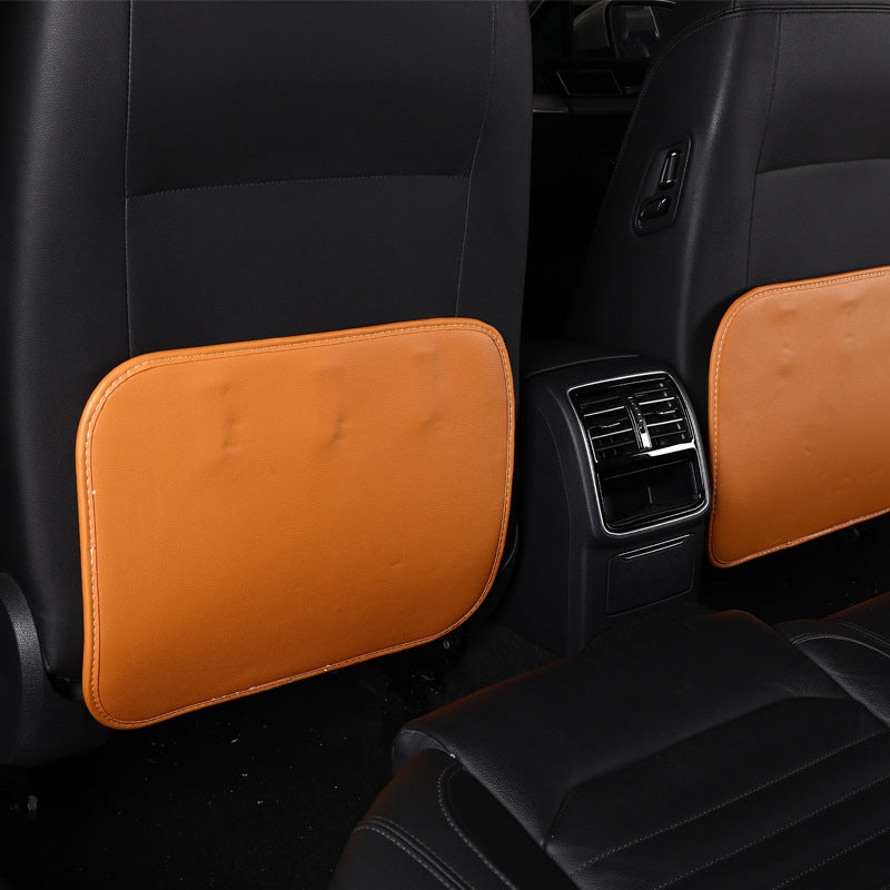 Tapis de siège en cuir de voiture pour enfants