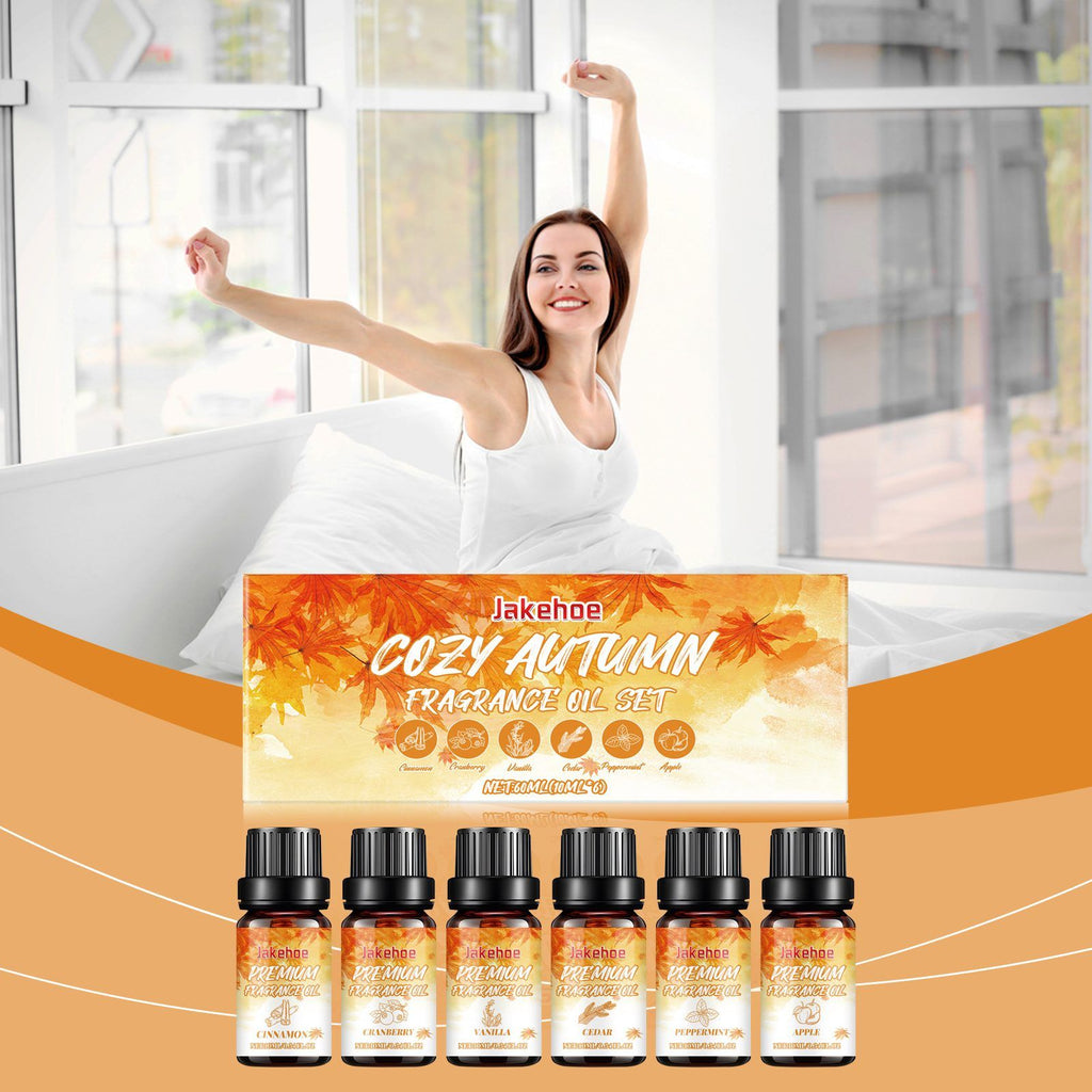 JAKEHOE Autumn Home Fragrance Essential Oil Set
