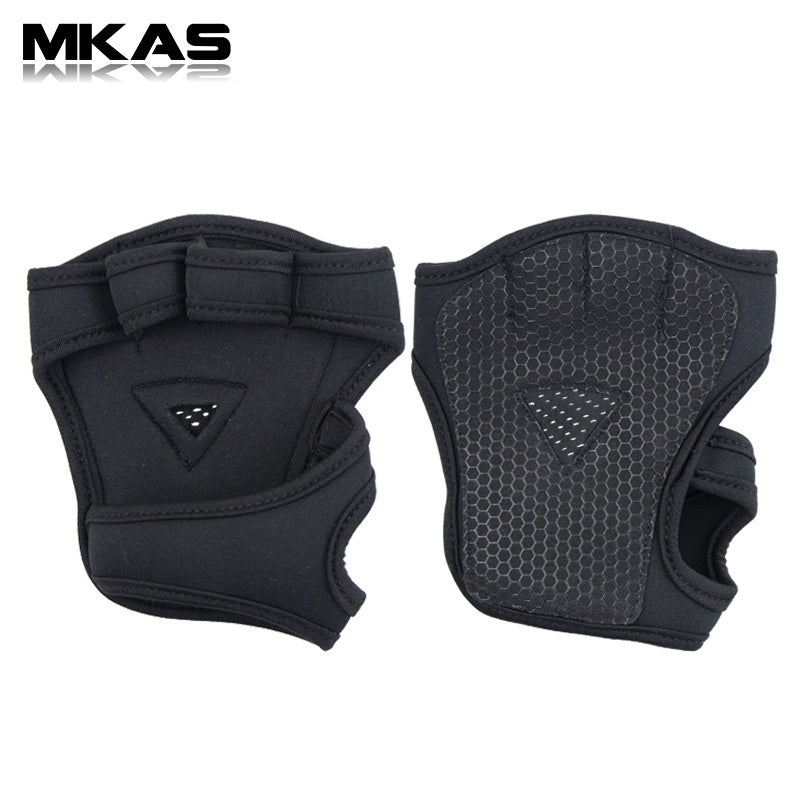 Gants d'haltérophilie pour l'entraînement en fer antidérapant Blister et respirant