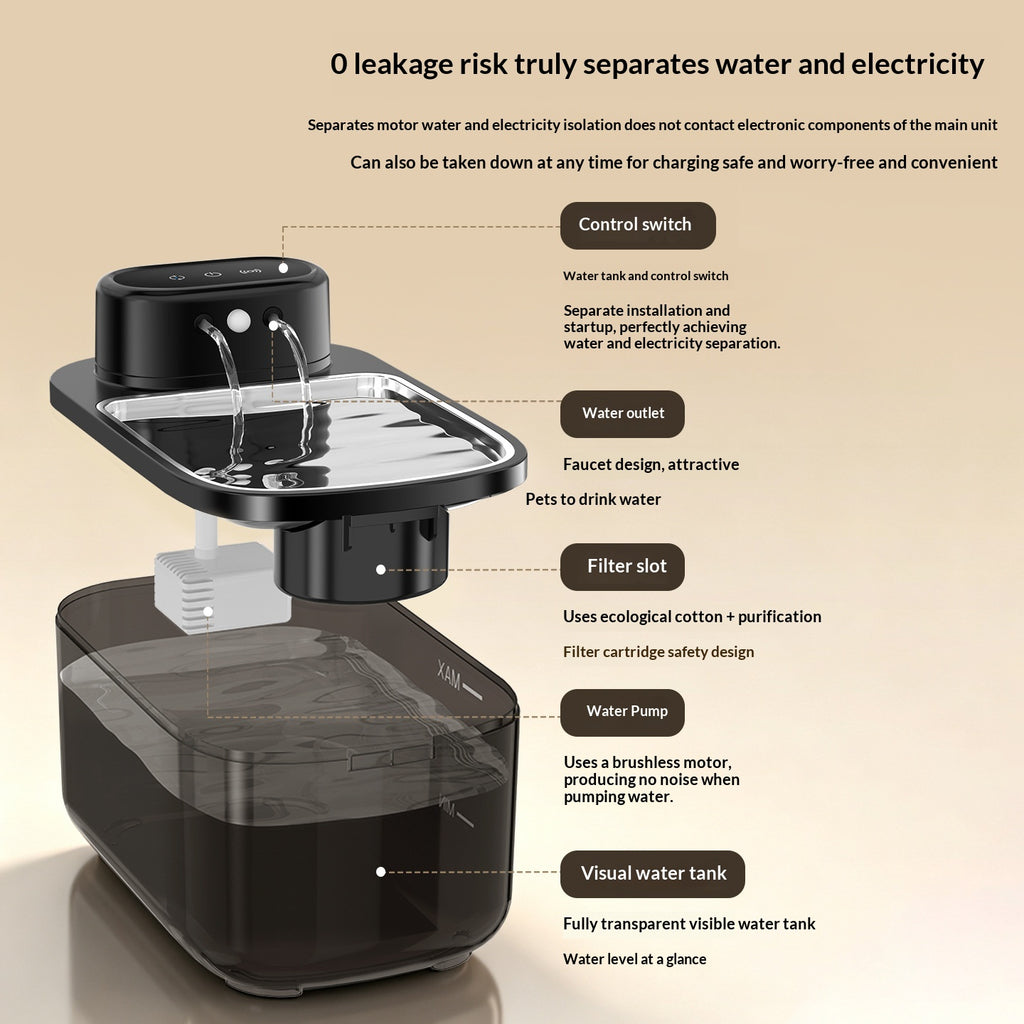 Distributeur d'eau intelligent à induction de grande capacité