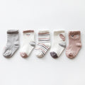 Chaussettes pour enfants en coton peigné