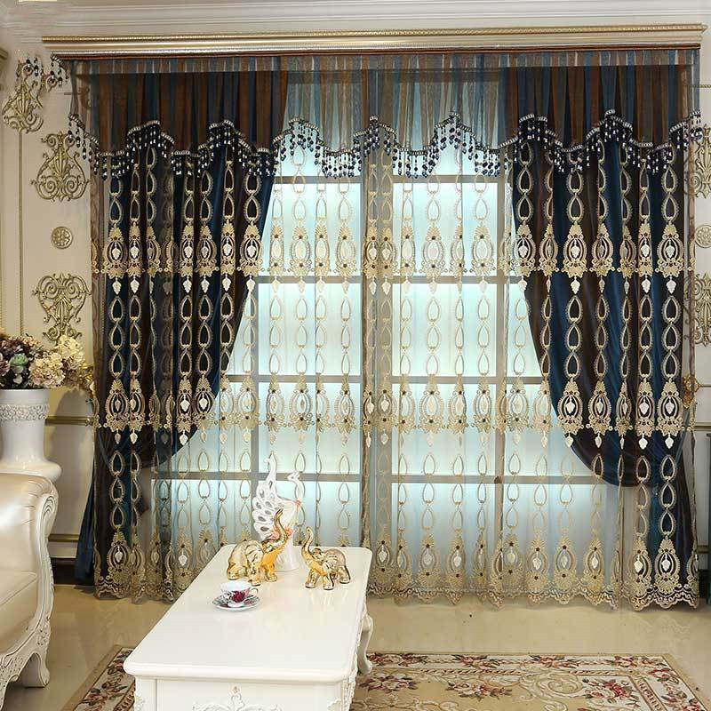 Écrans de fenêtre embossé haut de gamme pour salon et chambre à coucher italien Flannel S