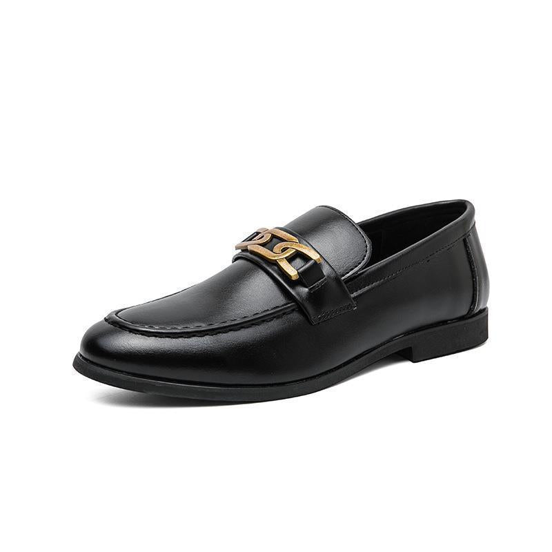 Chaussures en cuir décontracté de style britannique