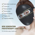 Silicone Grand masque de beauté de spectre LED avec des lumières colorées