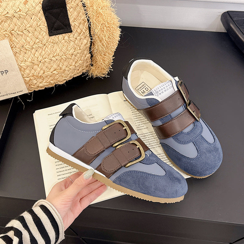 Femmes véritable cuir 5cm Invisible Hauteur Augmenter Trainer Sneakers