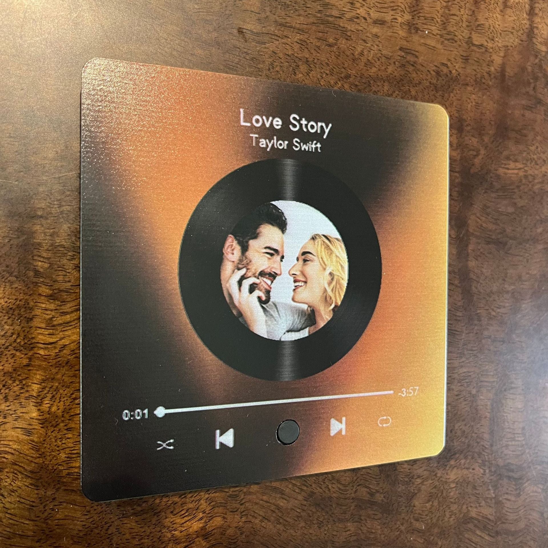 Magnet de réfrigérateur musical personnalisé avec cadeau Bluetooth