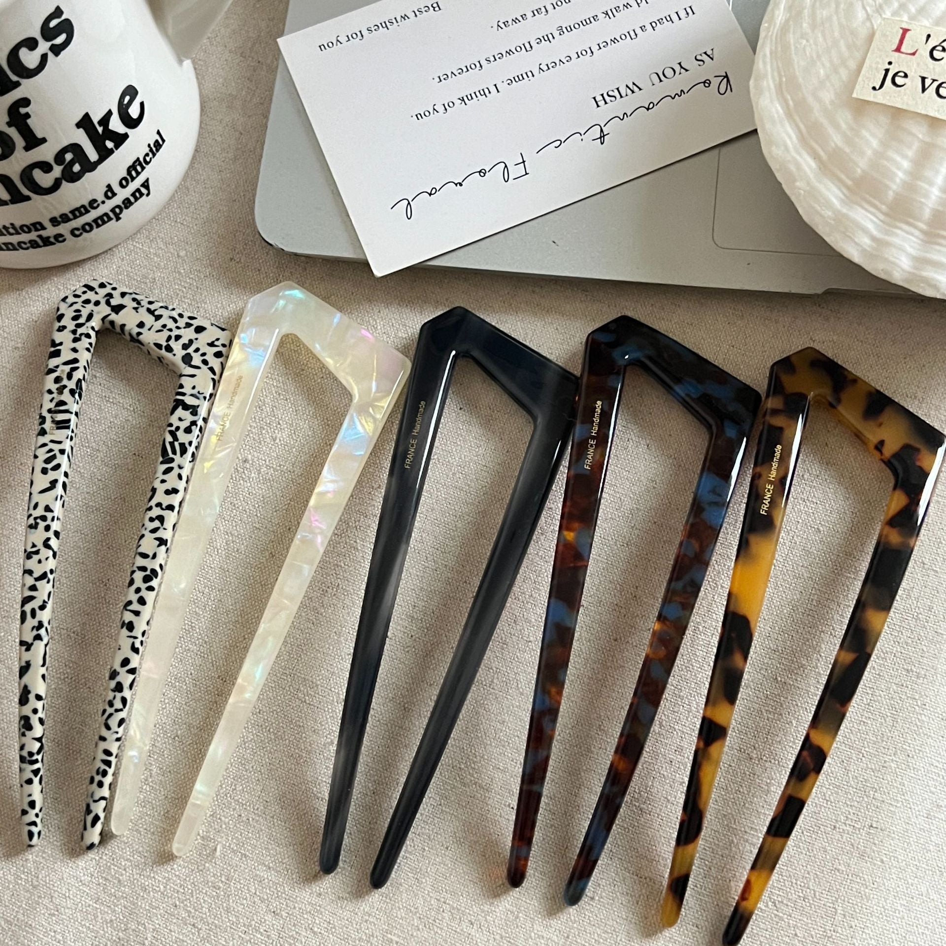 Épingle à cheveux en forme de U simple et irrégulière pour Updosversatile et facile à coiffer