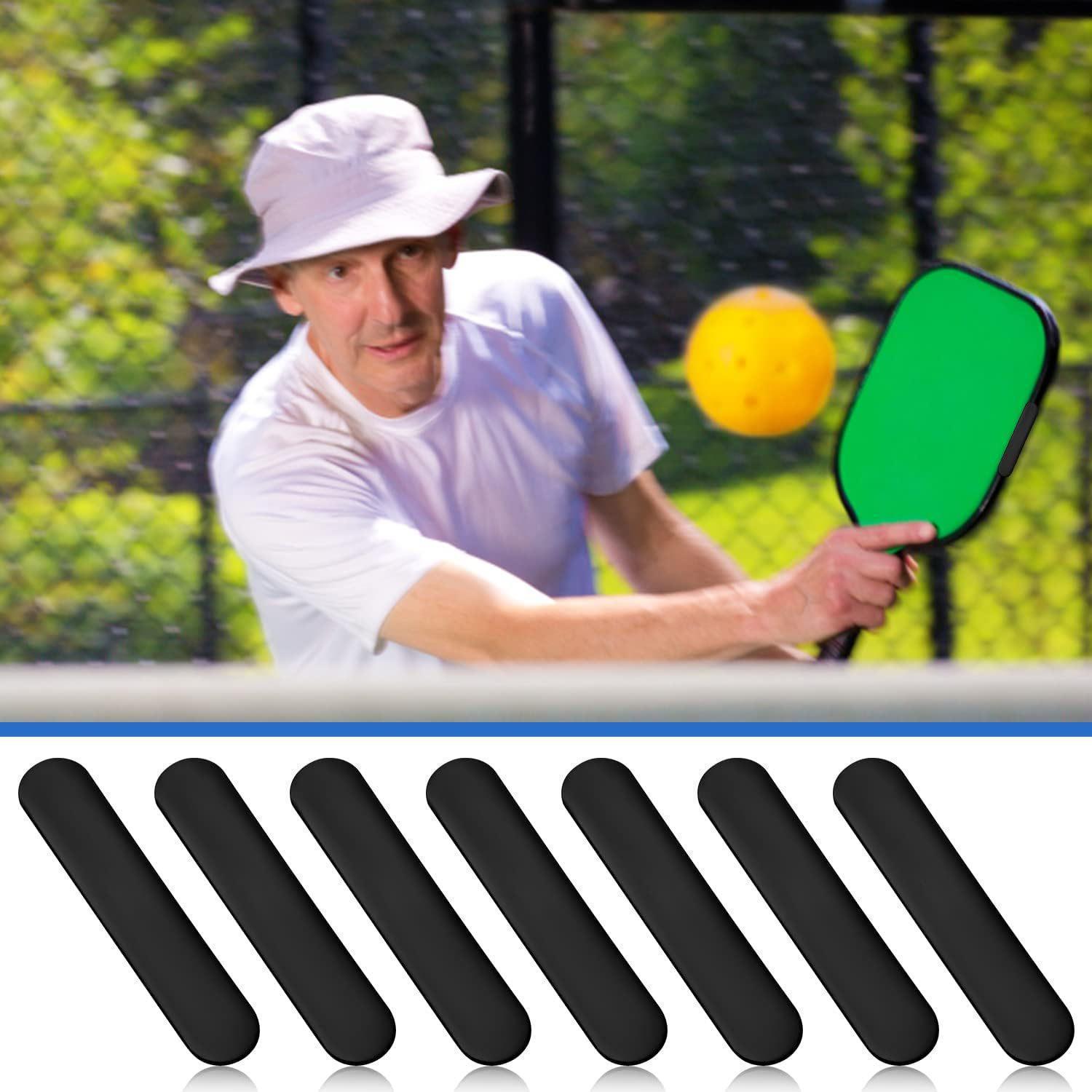 Raquette noire Stick de plomb autocollant