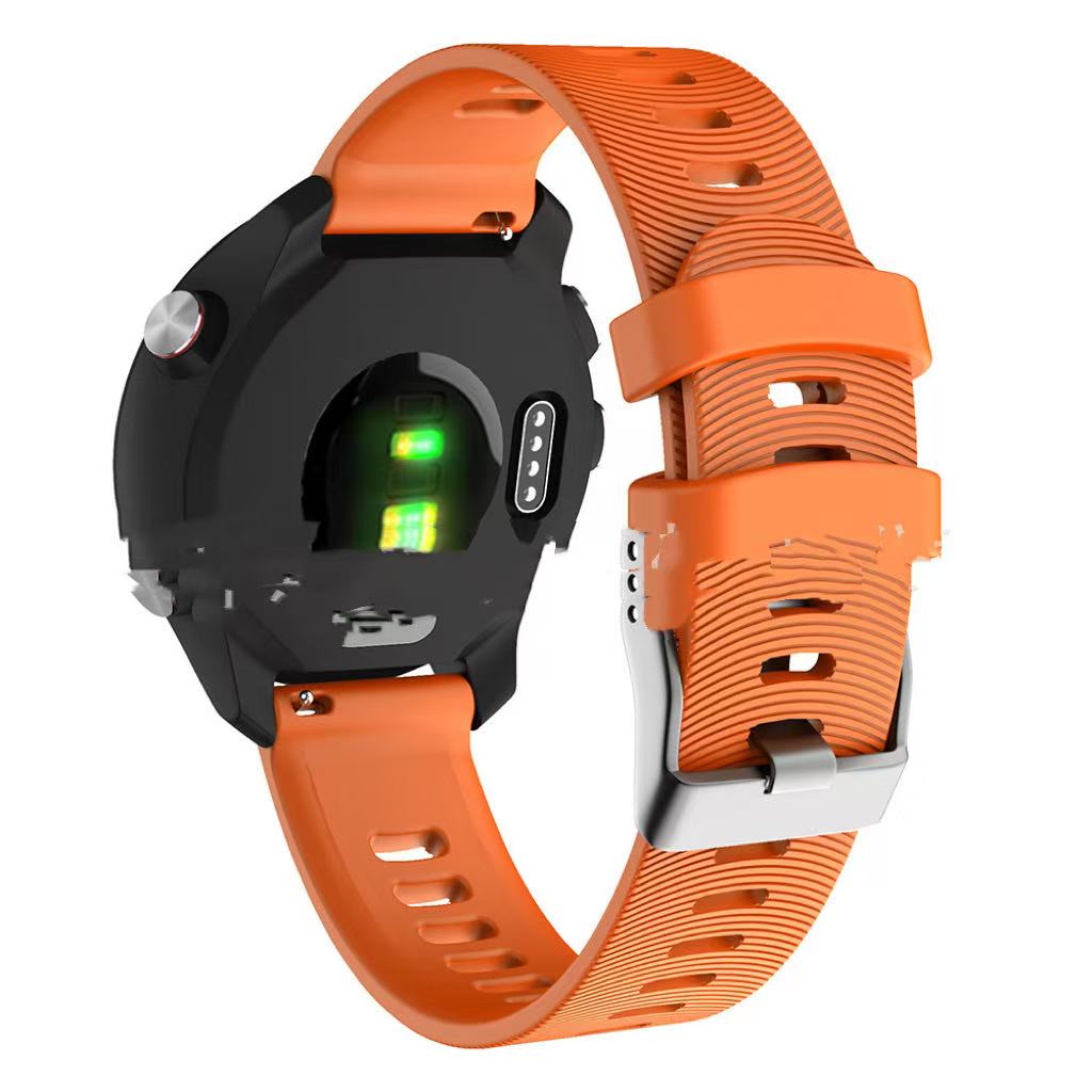 Modèle universel d'eau Pattern horizontal bicolore Bracelet de boucle en silicone