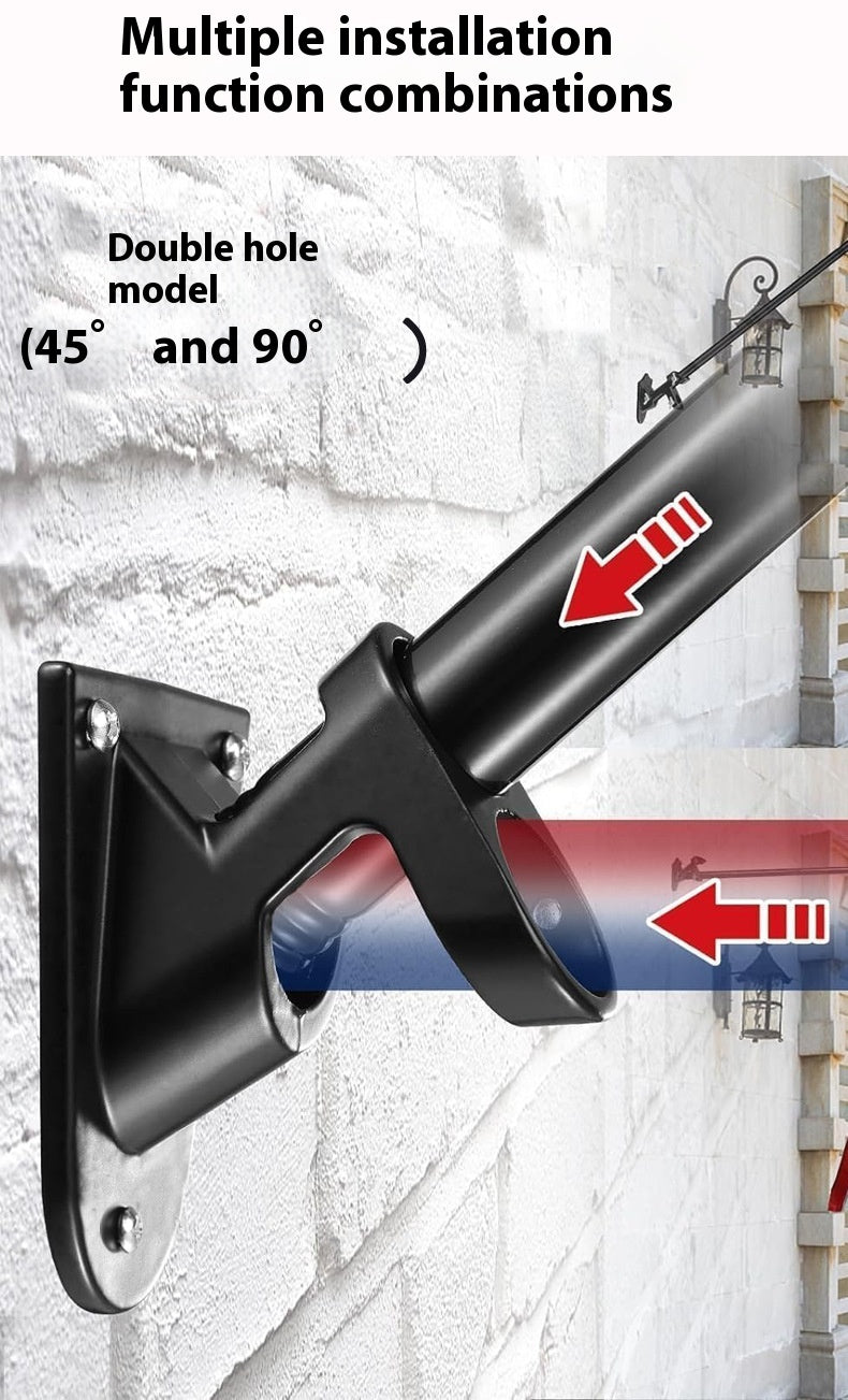 180 Degree Ajustable Outdoor Aluminium Alliage Flagpole Base