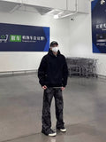 Jeans denim hommes avec Cowboy Dragon Imprimer