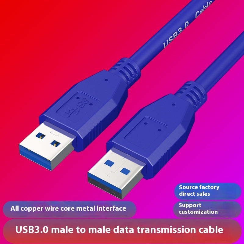 Usb30 Public-to-Public Mobile Hard Drive Box Data Cable
