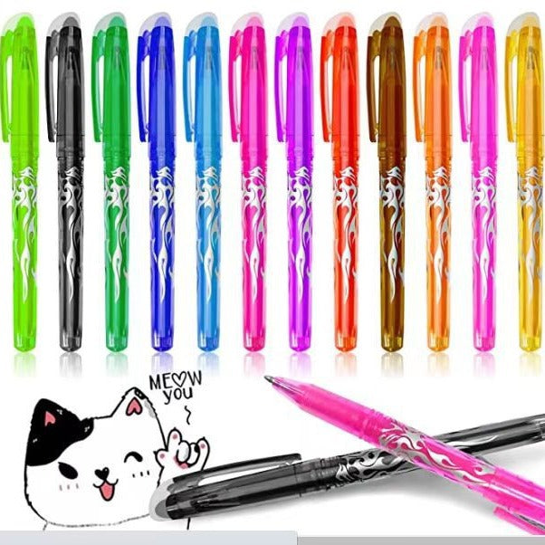Stylo thermosensible effaçable neutre