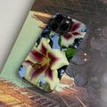 Dark Night Flower Trend Retro Art Telephone Case