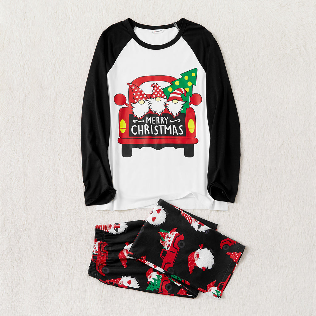 European And American Autumn Parent-child Wear Loose Casual Printing Couleur Matching Round
