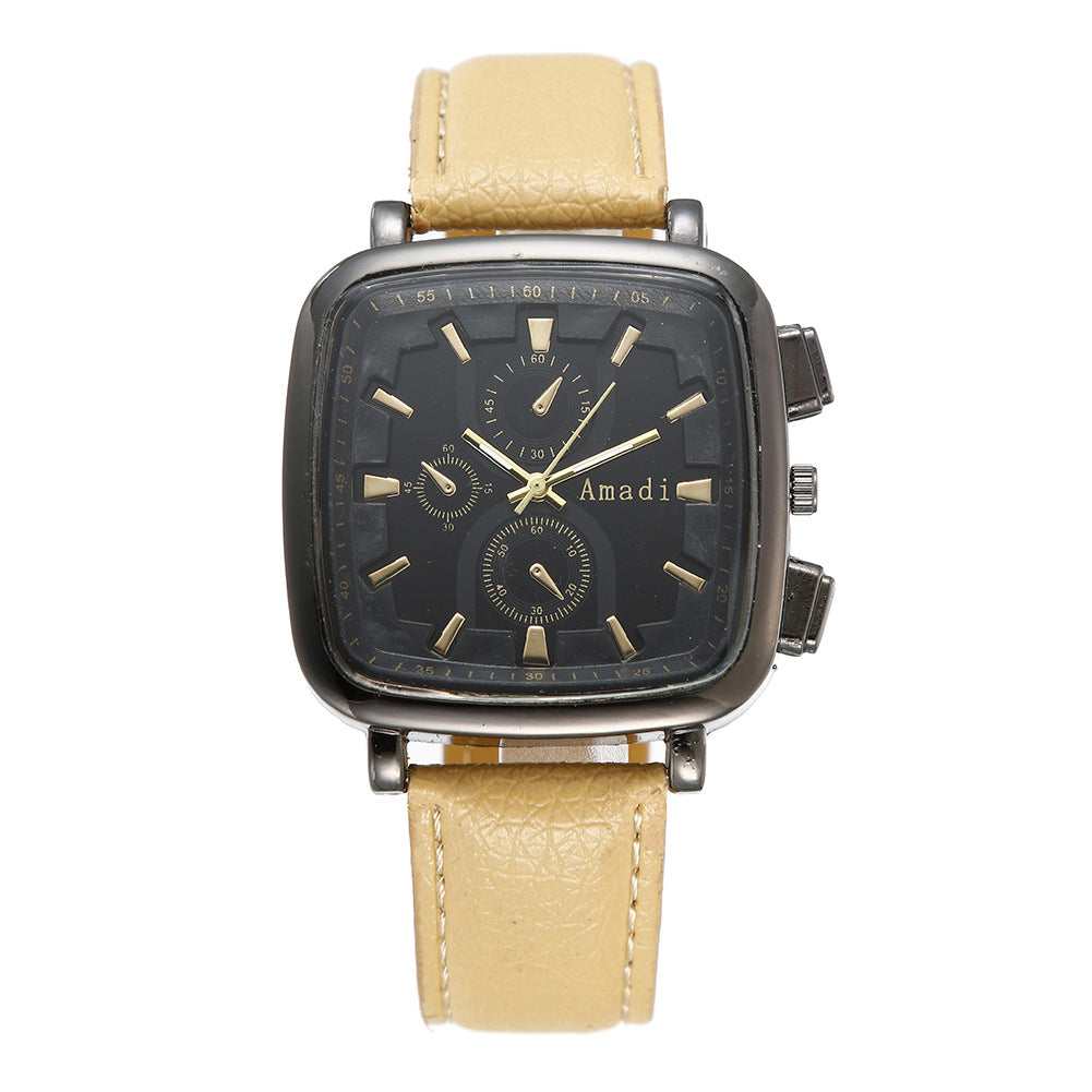 Montre Quartz rétro minimaliste à la mode