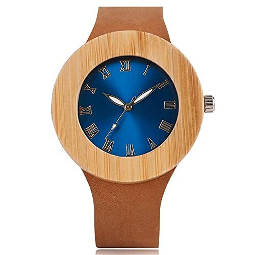 Qians Casual montre en bois une montre en bois de sandale avec un cadran accrocheur