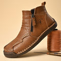 Bottes de cheville haut de gamme plus grande chaud style britannique Dr Boots