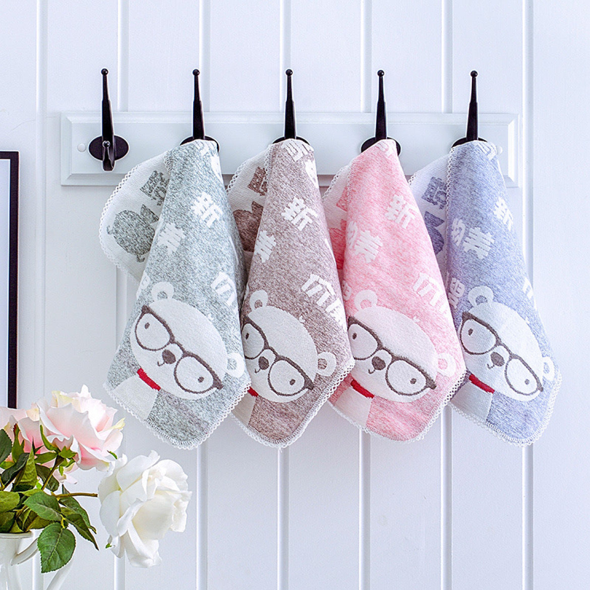 Soft Cotton Household Towels for Children and Babies