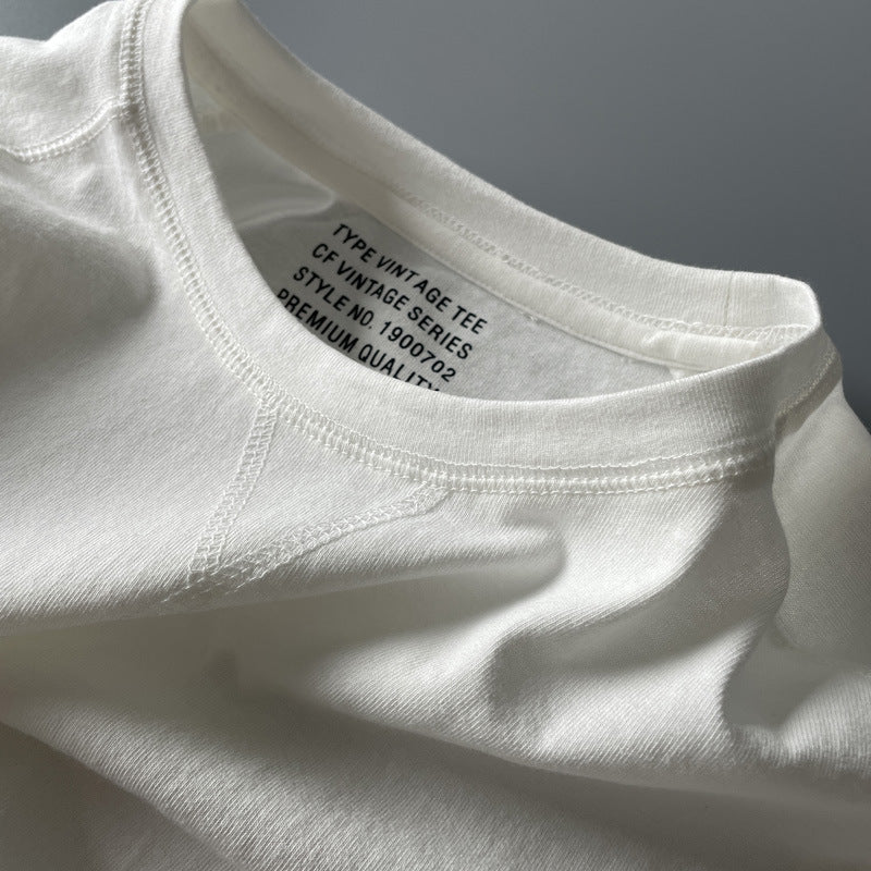 T-shirt à manches courtes pour hommes Retro