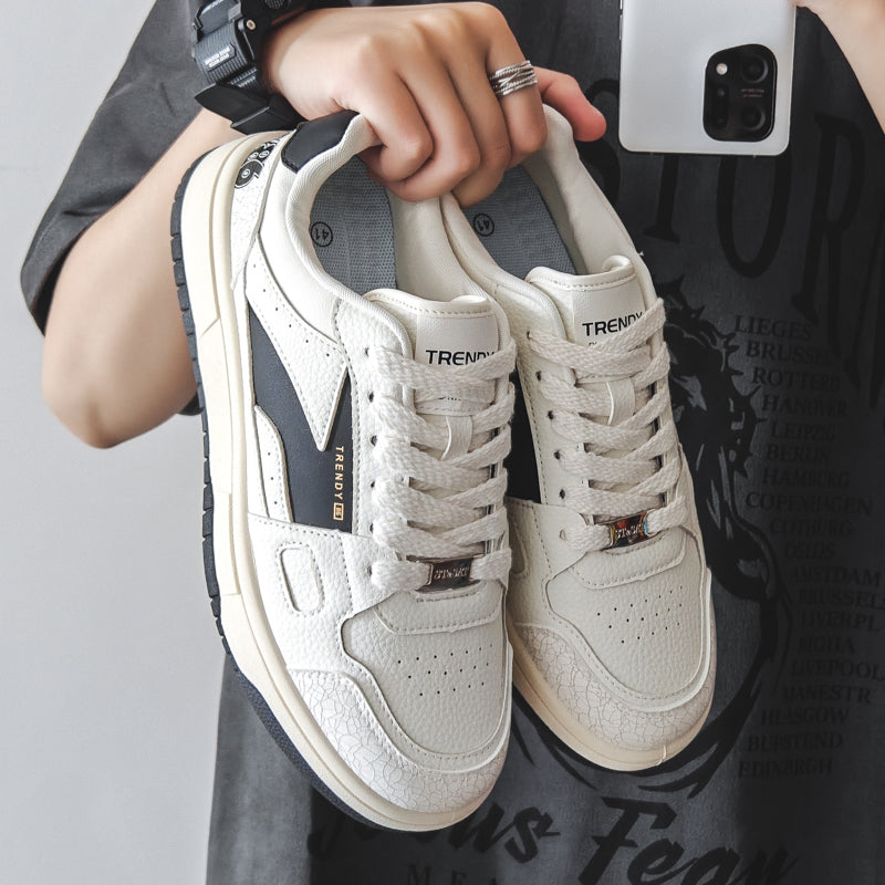 Chaussures de toile rétro homme tendance