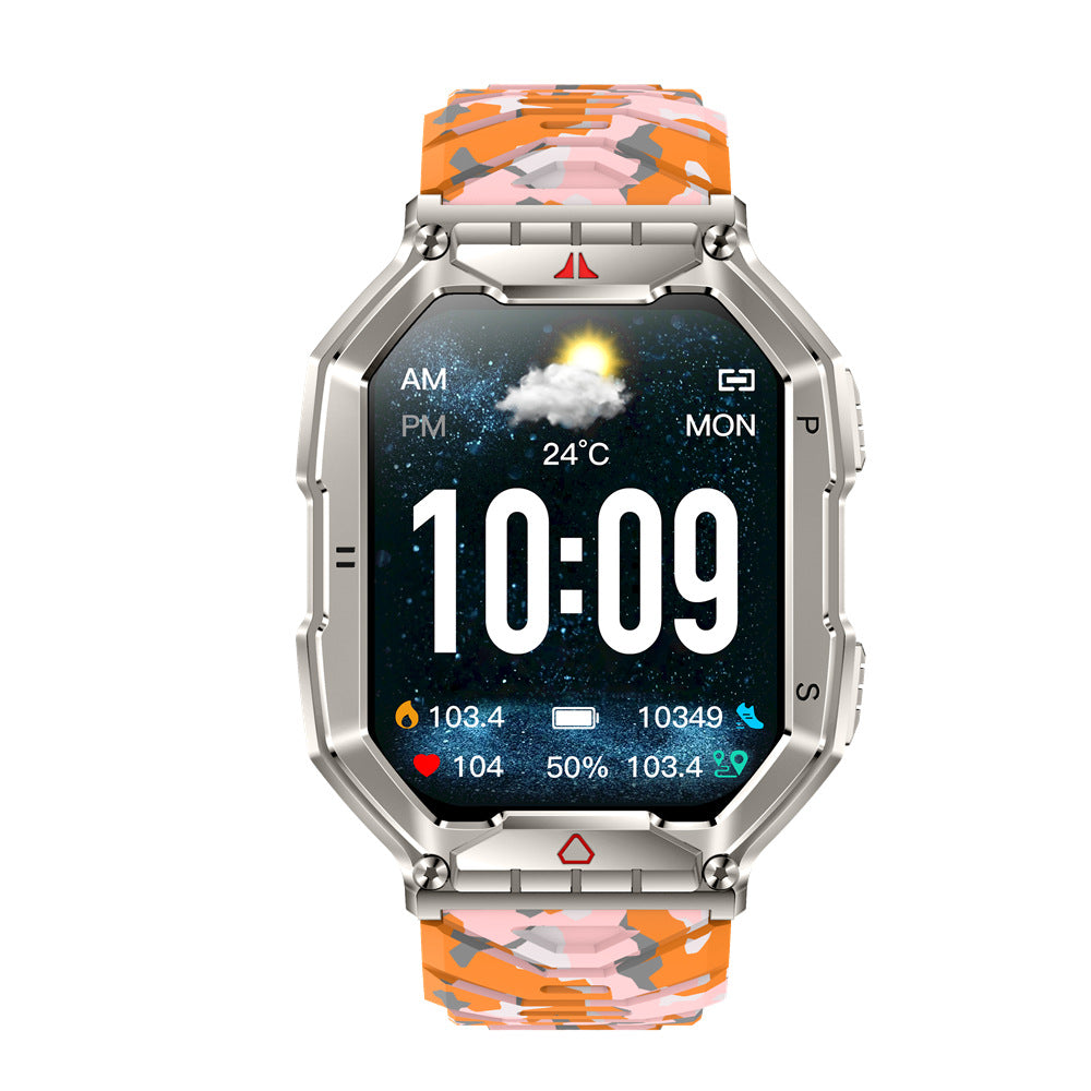 KR82 Smart Watch Bluetooth appelant la fréquence cardiaque Pression artérielle