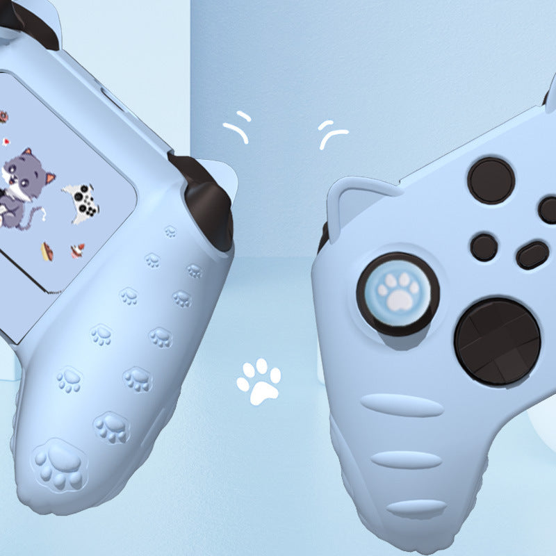Cute Cat Ears All-Inclusive Soft Shell Silicone Rubber Sleeve