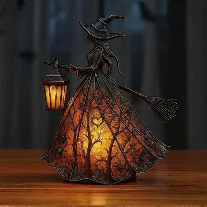 Lampe pour sorcières Lampe de table de décoration Halloween