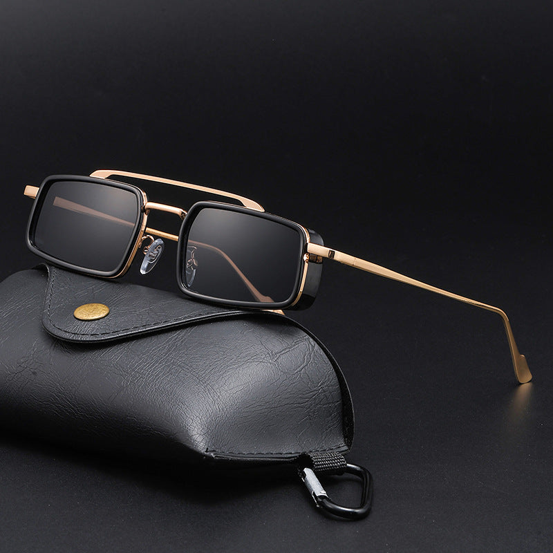 Lunettes de soleil européennes et américaines Fashion Square Hommes