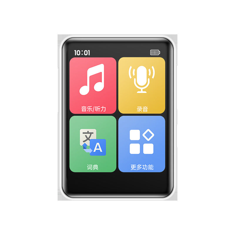 Full Screen Mp3 Walkman Student Version Bluetooth Petit écran tactile portable Multifunctio