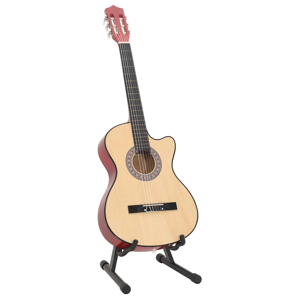 Set de guitare Western 12 pièces Cutaway acoustique avec 6
