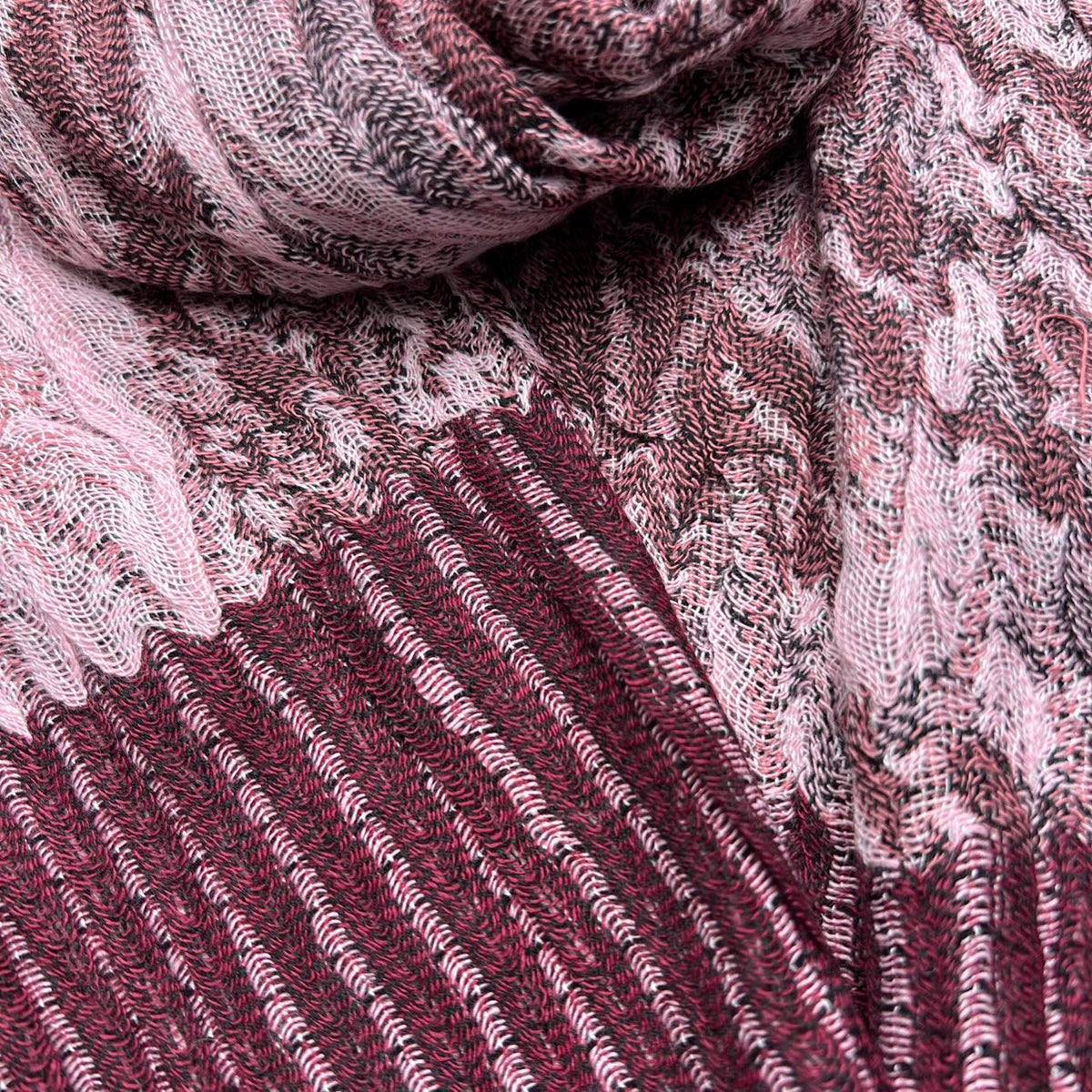 2pcs Glamour dîner Accessoire riche Jacquard Texture capture soirée légère Jacquard écharpe