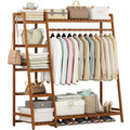 Rack en bois massif simple pour le salon