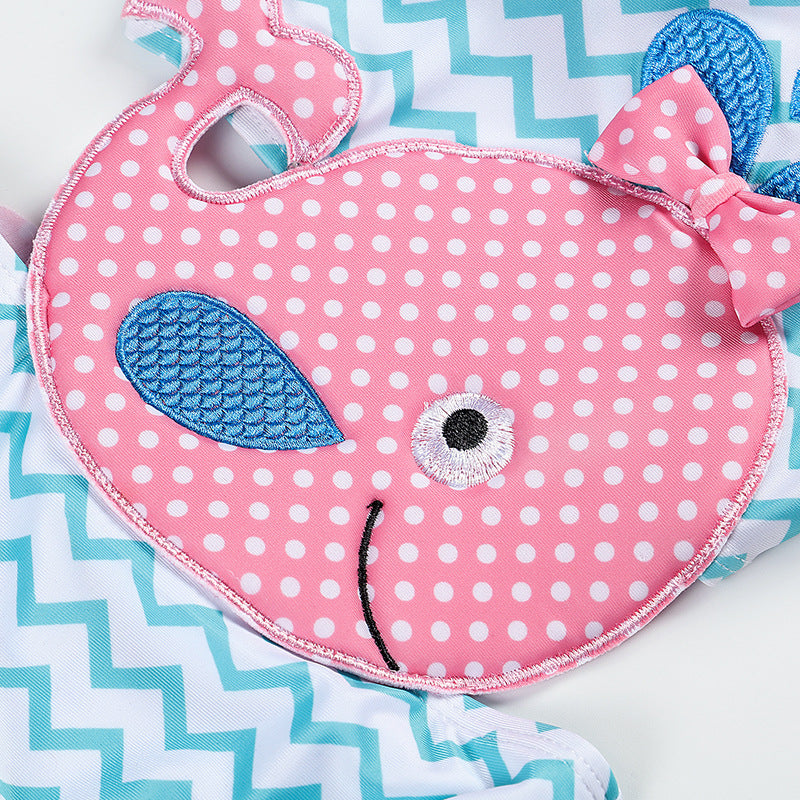 Bébé filles Maillot de bain Pastèque Maillot de bain Natation Plage Baignoire Bikini Mignon Été One-piec