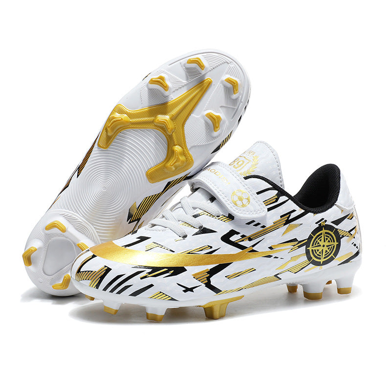 Kids' Velcro Spike Soccer Shoes