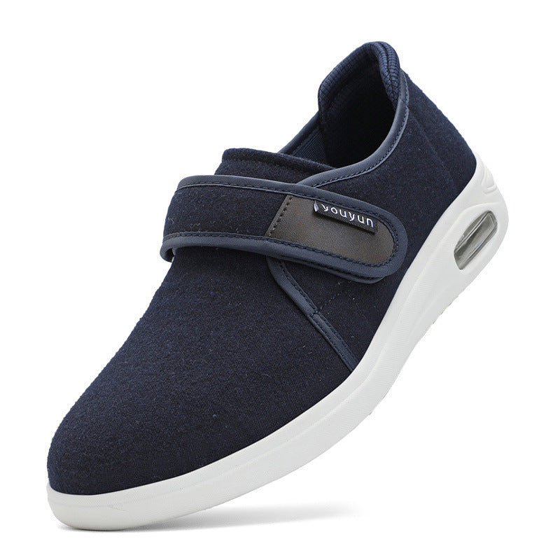 Velcro-fermeture Mi-à-adulte tardif Soft-soled Sneakers antidérapants légers