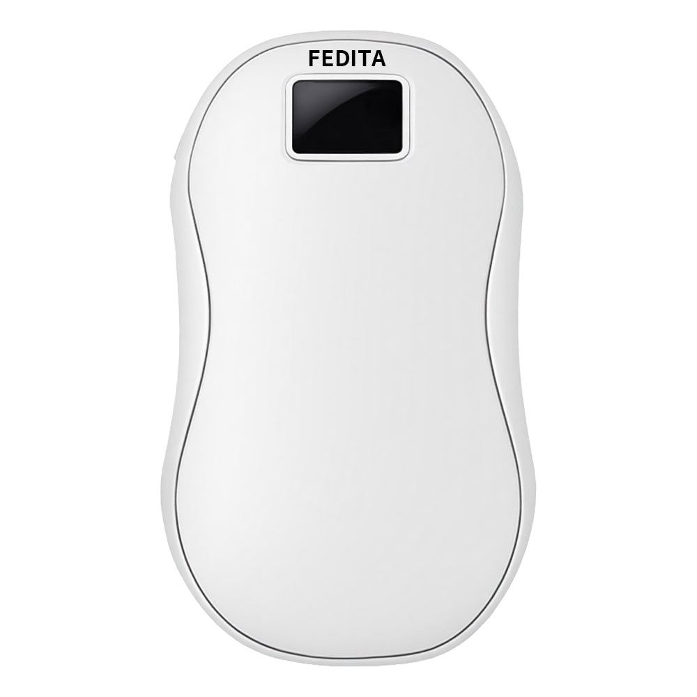 Grande capacité de chauffage double face affichage numérique USB charge Portable Warmer main