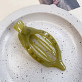 Hair Curling Duckbill Hair Clip-Jelly Green-1pc