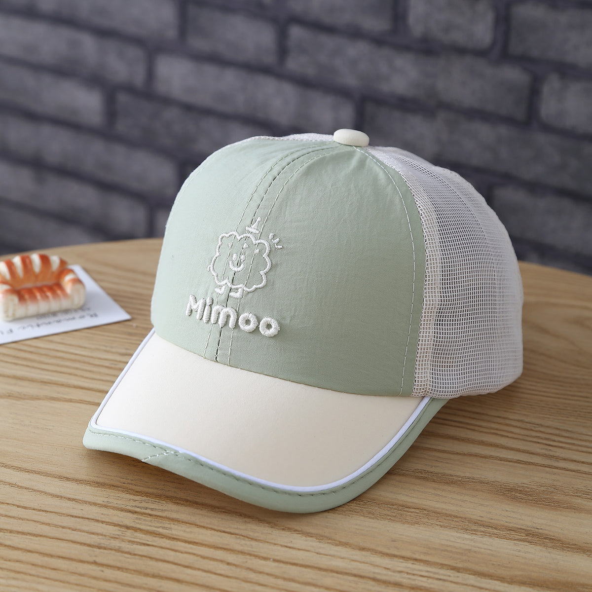 Tissu multicolore pour enfants Mimoo brodé Net Cool