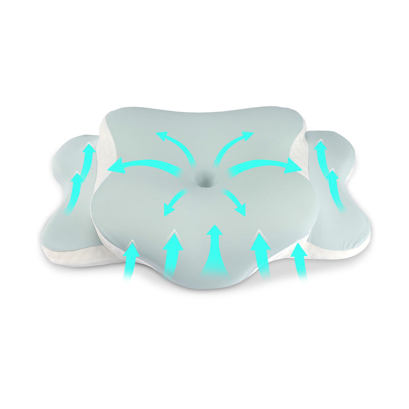 Mémoire papillon Mémoire TK Mousse Zéro pression Soins cervical Collier Oreiller