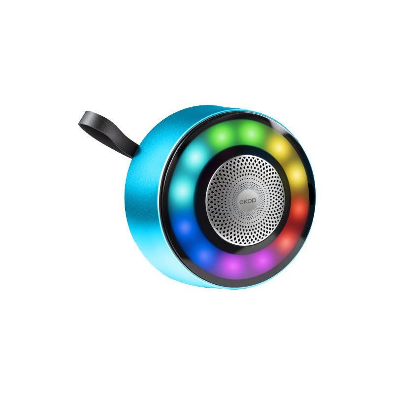 KP-594 Mini haut-parleur Bluetooth sans fil en métal sans fil Portable Outdoor-Ready Carte TF S
