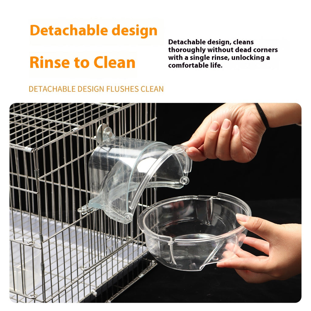 Baignoire pour perroquet pour oiseaux