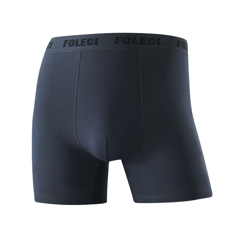 Sous-vêtements de sport allongés Hommes Anti-vêtement Jambe Quatre coins