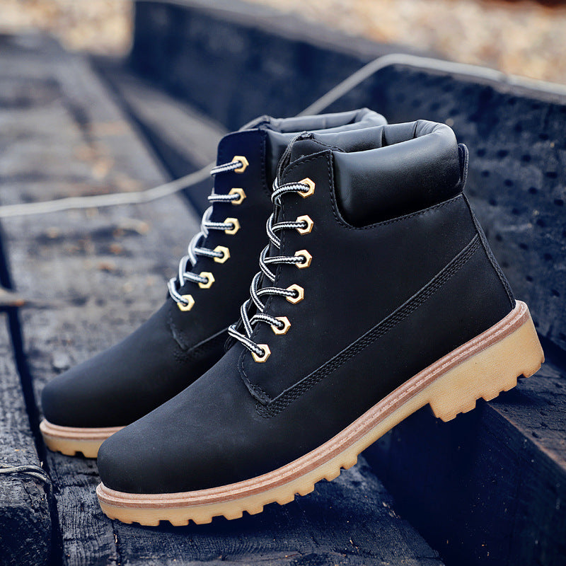 Bottes de neige à haut niveau tendance